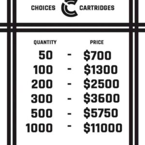 Buy Bulk choiceslab premium thc cartridges