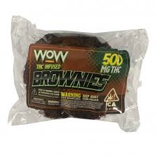 BUY WOW Edibles Brownie – THClear (500mg THC)