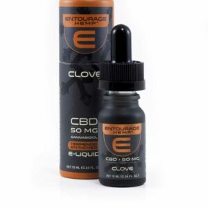 BUY ENTOURAGE HEMP CLOVE FLAVOR 50MG CBD 10ML