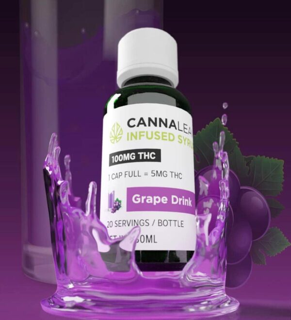 Buy Cannalean 1000MG THC-Grape Drink
