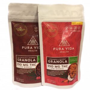 Buy Organic Granola – Pura Vida Health (250mg THC – 2 options)